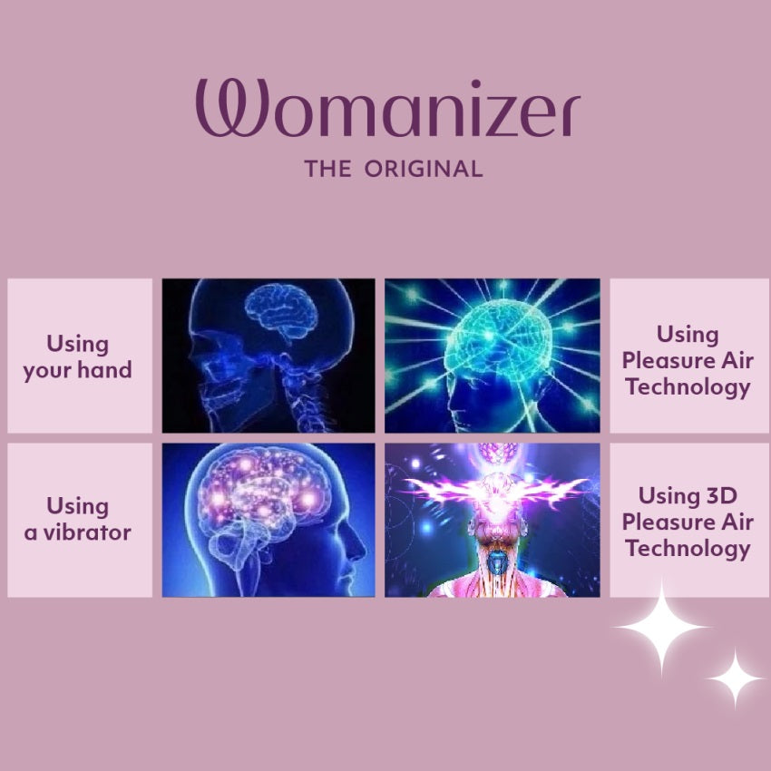 WOMANIZER Next ויברטור יניקה תלת מימד