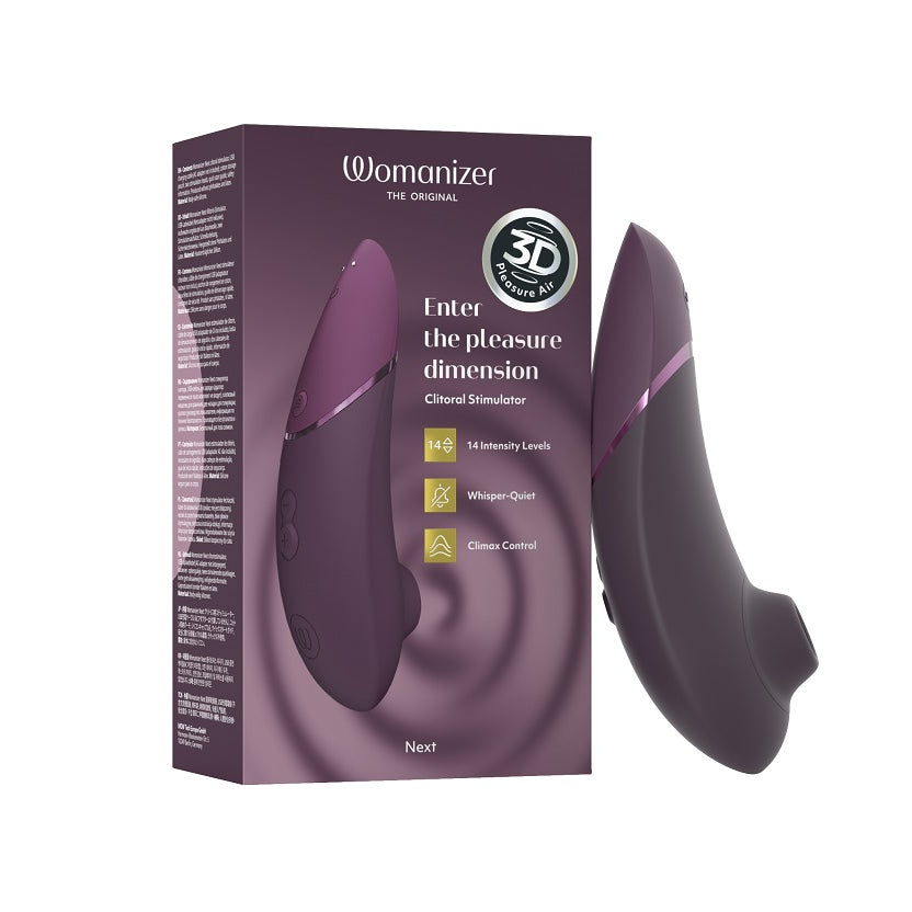 WOMANIZER Next ויברטור יניקה תלת מימד