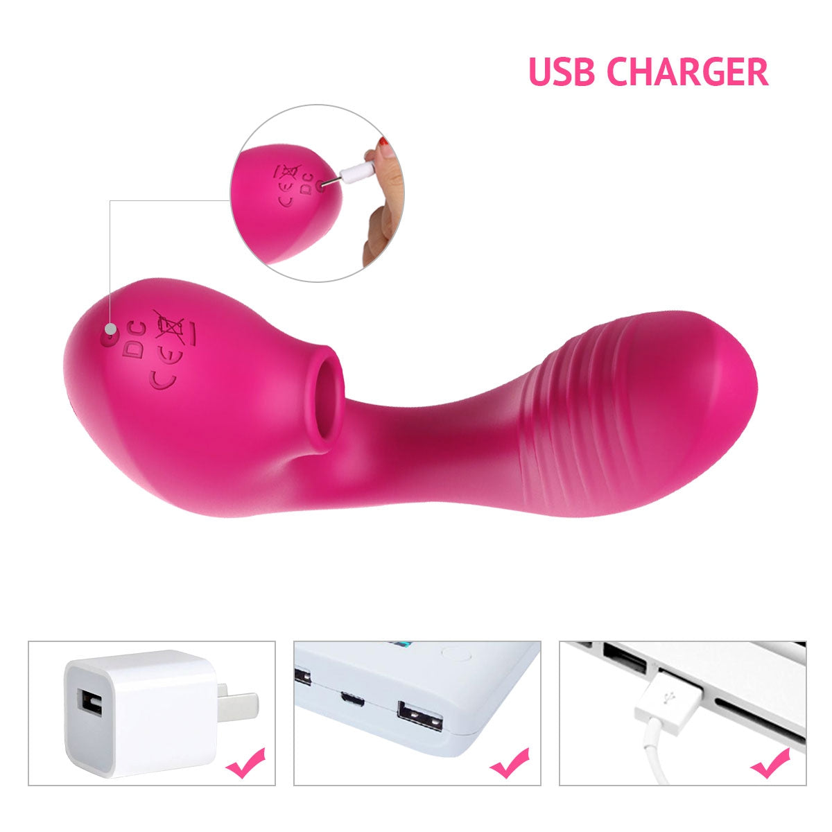 OG ויברטור יונק ורוטט לג'י ספוט