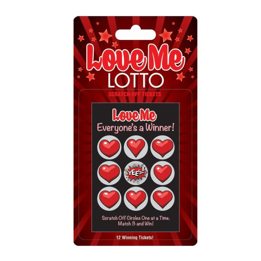 Love Me Lotto Scratch  כרטיסי גירוד עם משימות נועזות