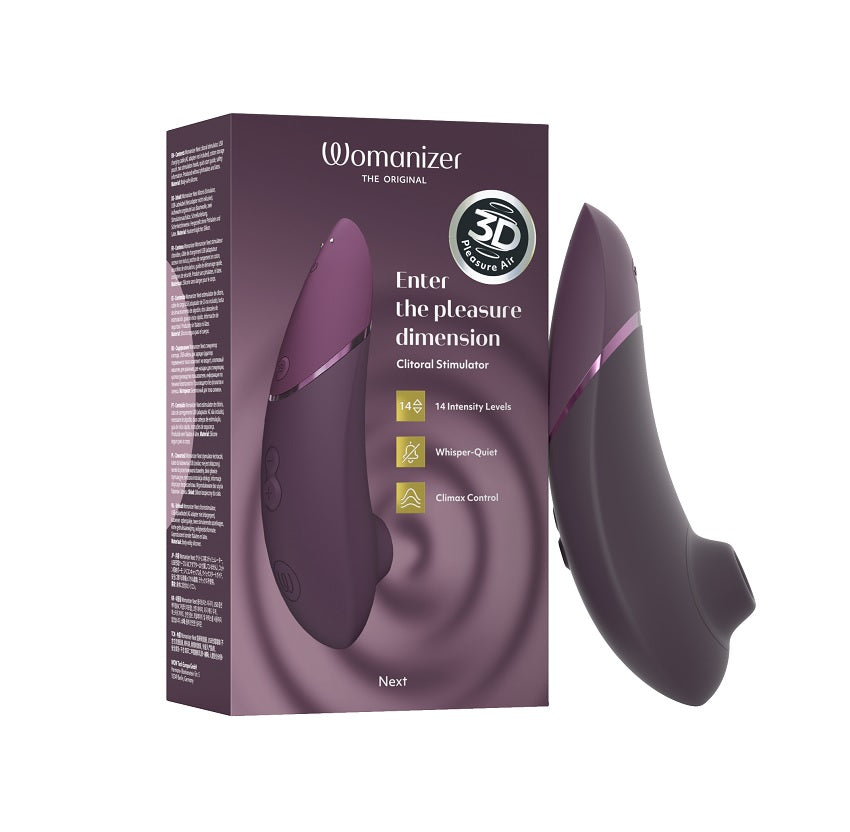 WOMANIZER Next ויברטור יניקה תלת מימד
