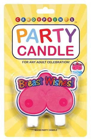 נר מסיבה בצורת ציצי Breast Wishes!