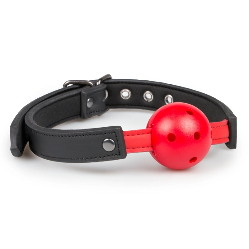 RED Gag Ball כדור אדום מחורר